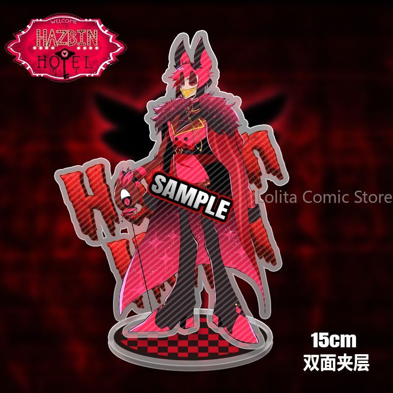 Anime Hazbin Hotel Husk Pentio - Photo Acrylic Block ulasan dan harga
