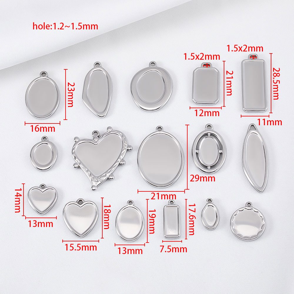 5pcs Stainless Steel Geometry  - Metal Photo Panel ulasan dan harga