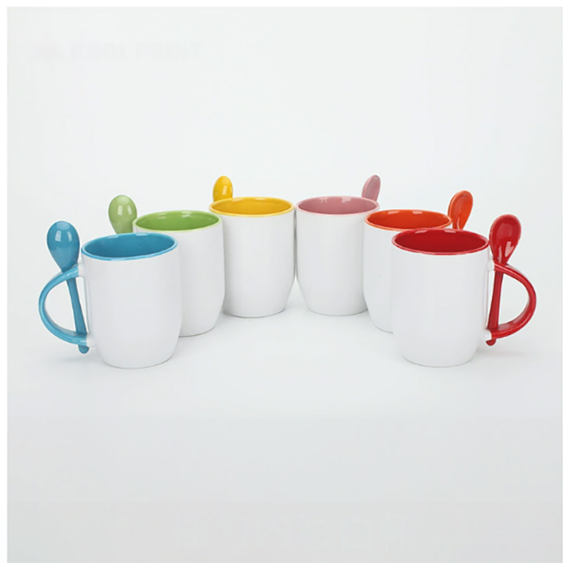 2pcs Sublimation Blank Coffee  - Sublimation Mug White ulasan dan harga
