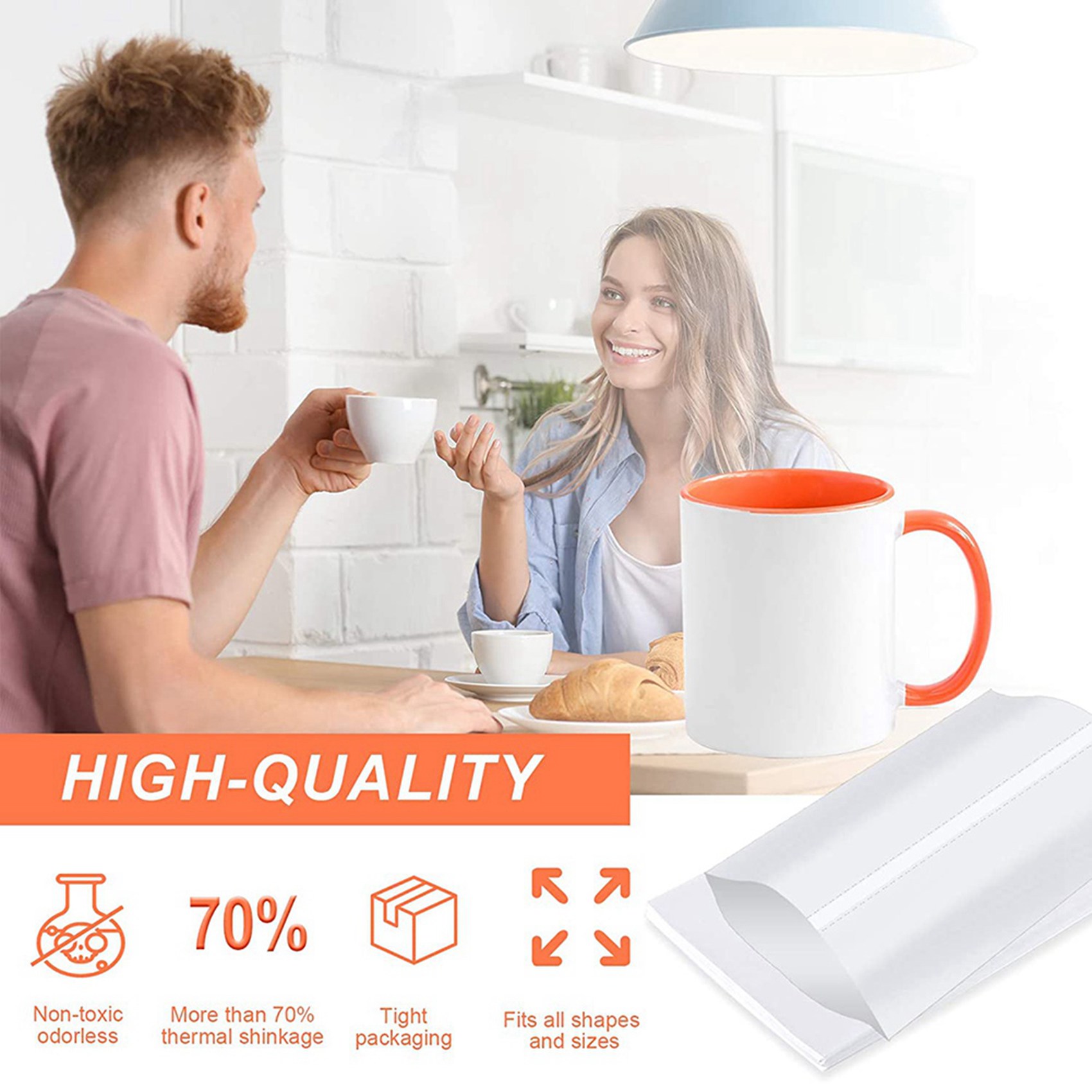 Premium-8X12 Inch Sublimation  - Sublimation Mug White ulasan dan harga