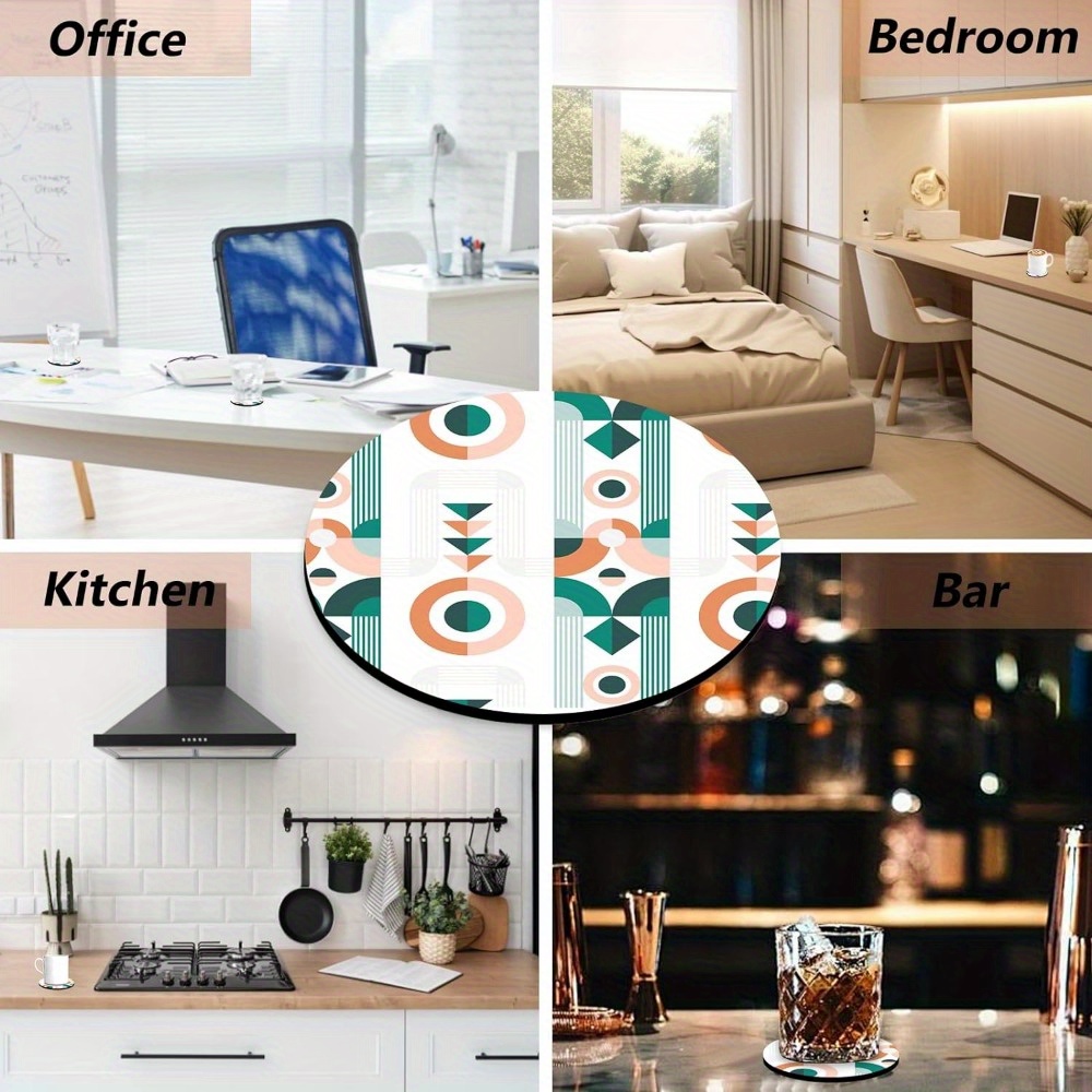20/60pcs Coasters, Blank Heat- - Coaster Sublimation Blank ulasan dan harga